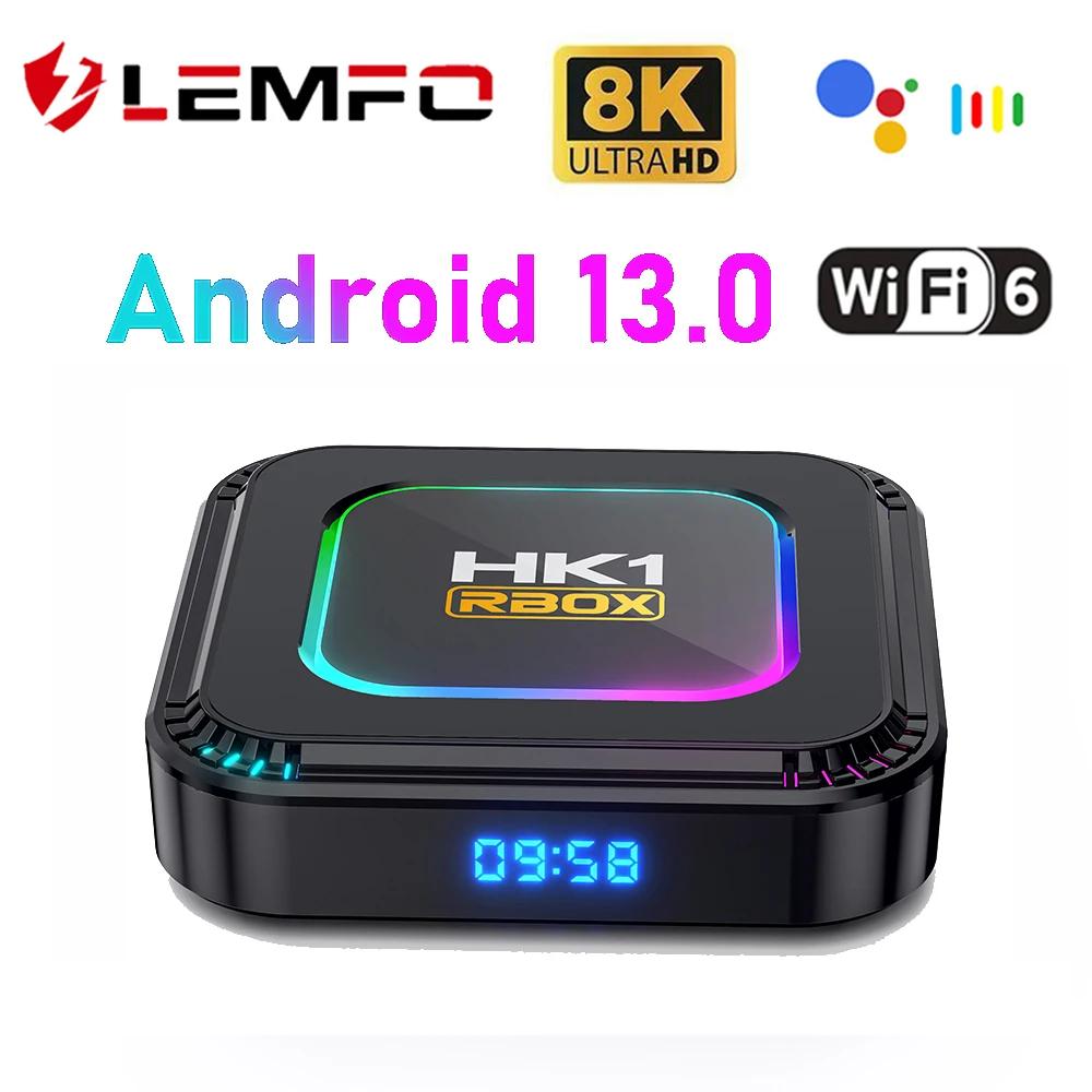 LEMFO Ʈ TV ڽ, ȵ̵ 13, Ĩ RK3528,  8K , BT,  6,  ̽, ̵ ÷̾,  ڽ, ȵ̵ 13.0, K8